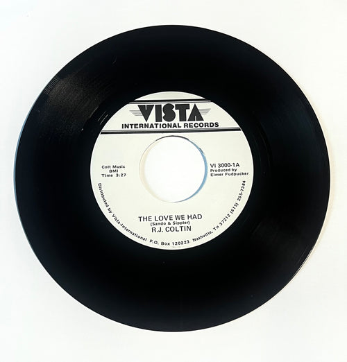R.J. Coltin Vista International Records 8 inch vinyl